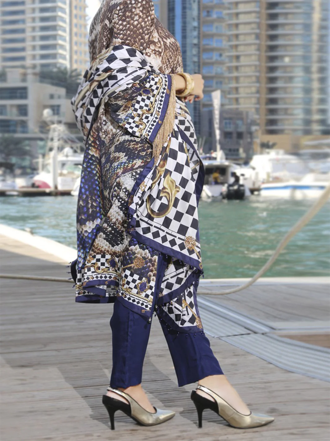 3 Piece Stitched - ALP-465 - Image 2