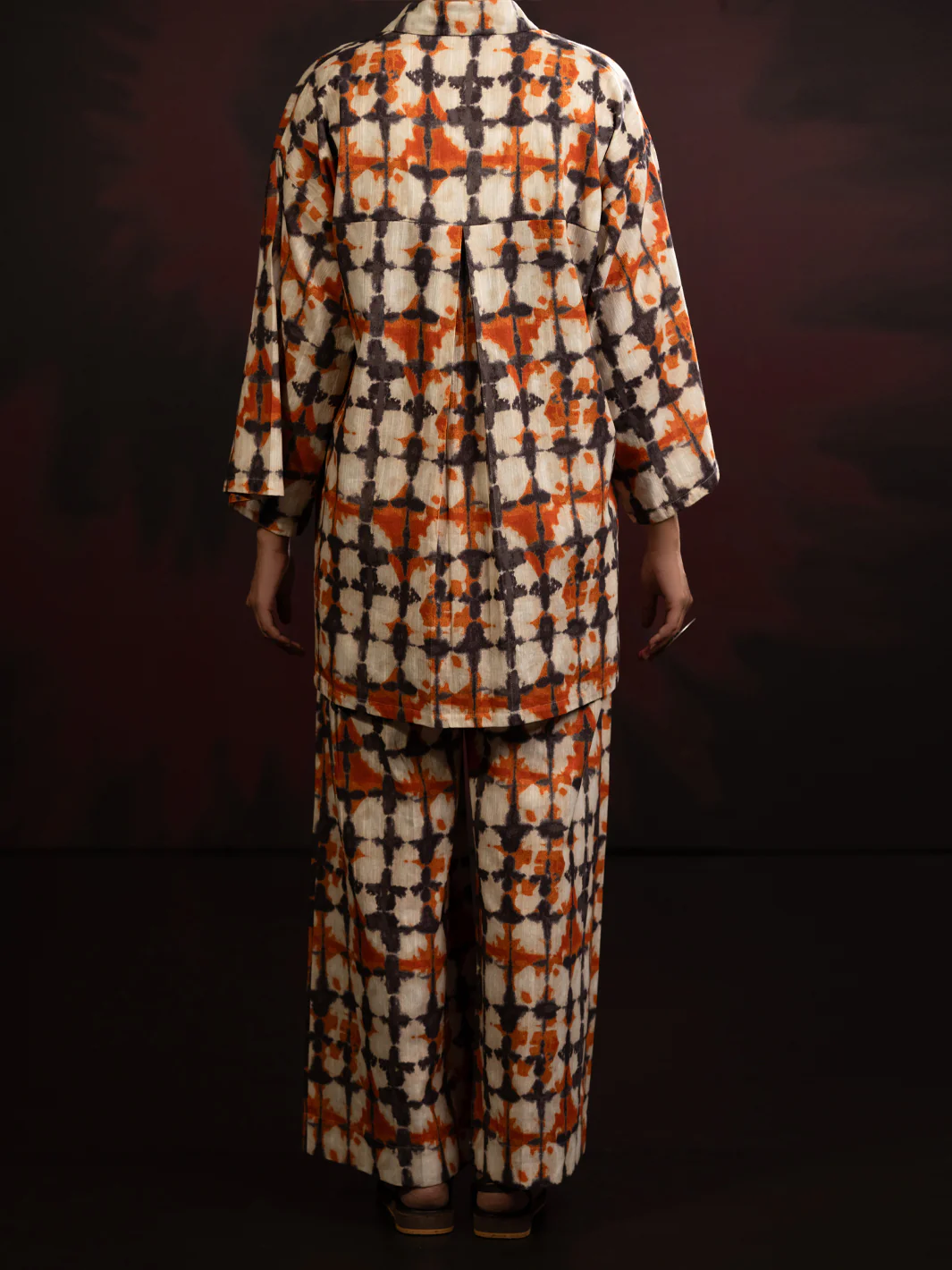Beige Khaddar 2Pc Stitched - AL-2PS-LKS-1090 - Image 2