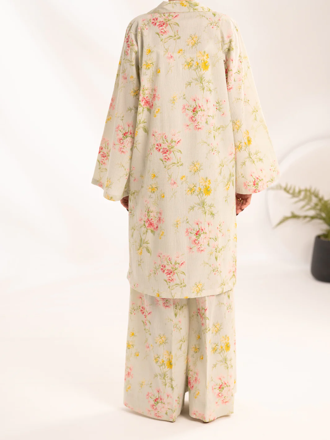 Brown Cotton Dobby 2Pc Stitched - AL-2PS-LKS-1156 - Image 3