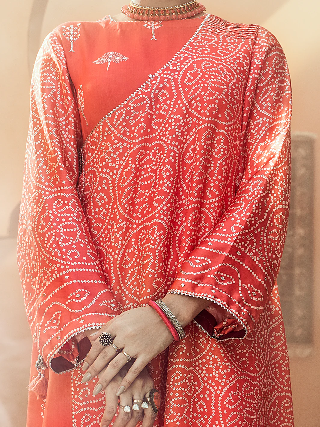Pink 2 Piece Formal Stitched - AL-2PS-LS-322 - Image 3