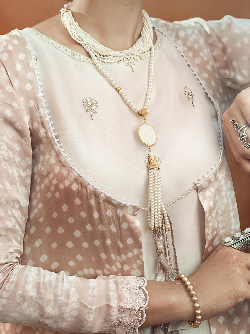 Beige 2 Piece Formal Stitched - AL-2PS-LS-324 - Image 3