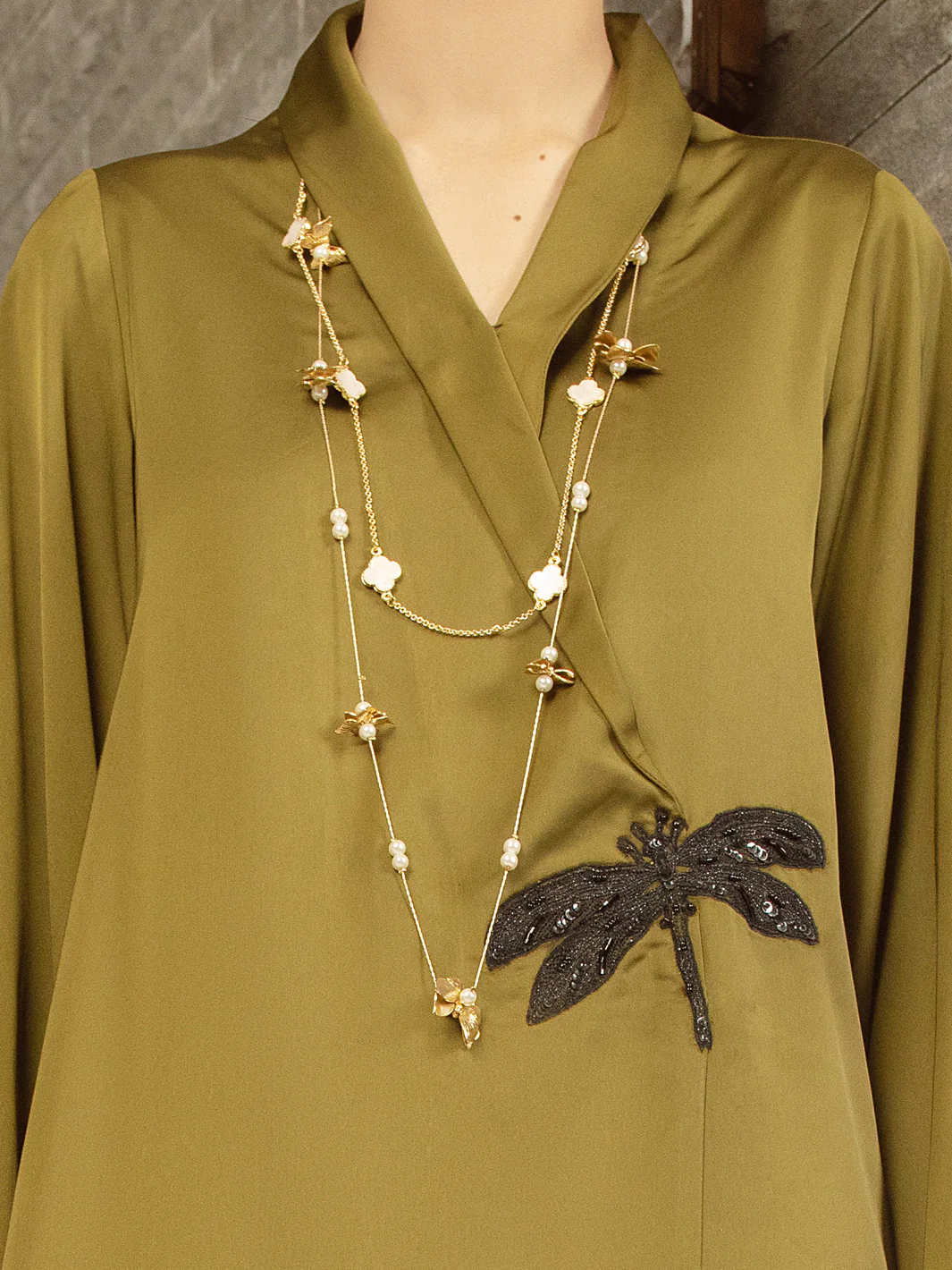 Green 2 Piece Formal Stitched - AL-2PS-LS-367 - Image 3