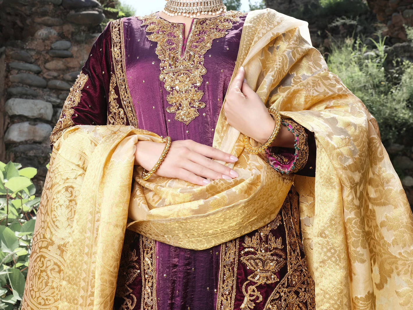 Purple 3 Piece Formal - AL-3PS-LS-295 - Image 3