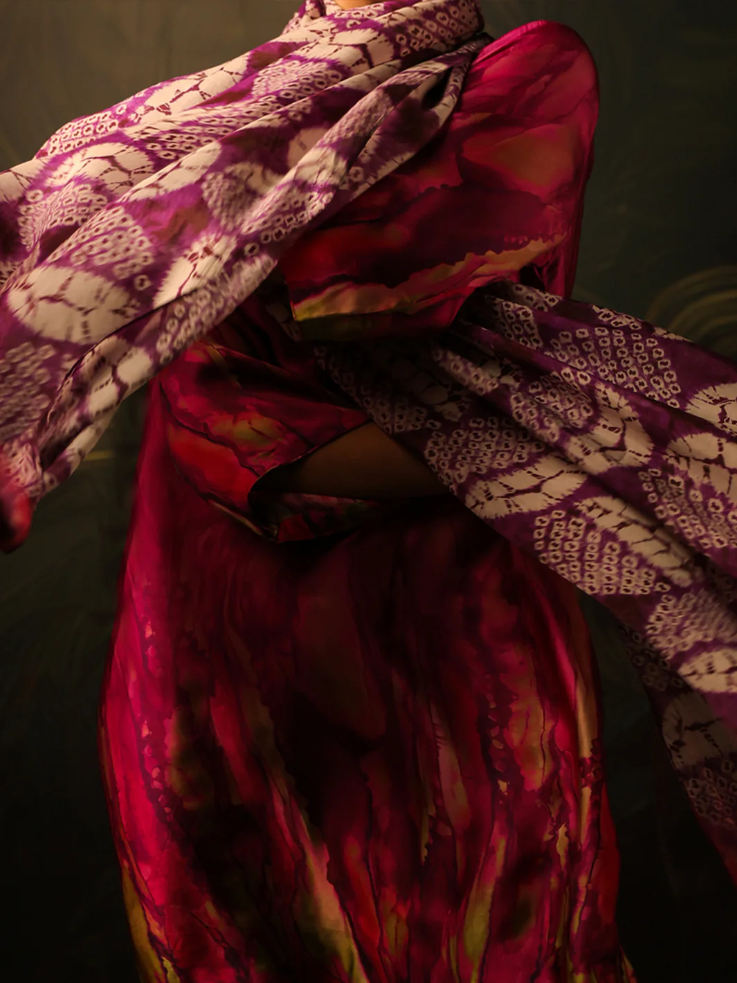 Purple Silk Formal 3Pc Stitched - AL-3PS-SS-LS-587 - Image 4