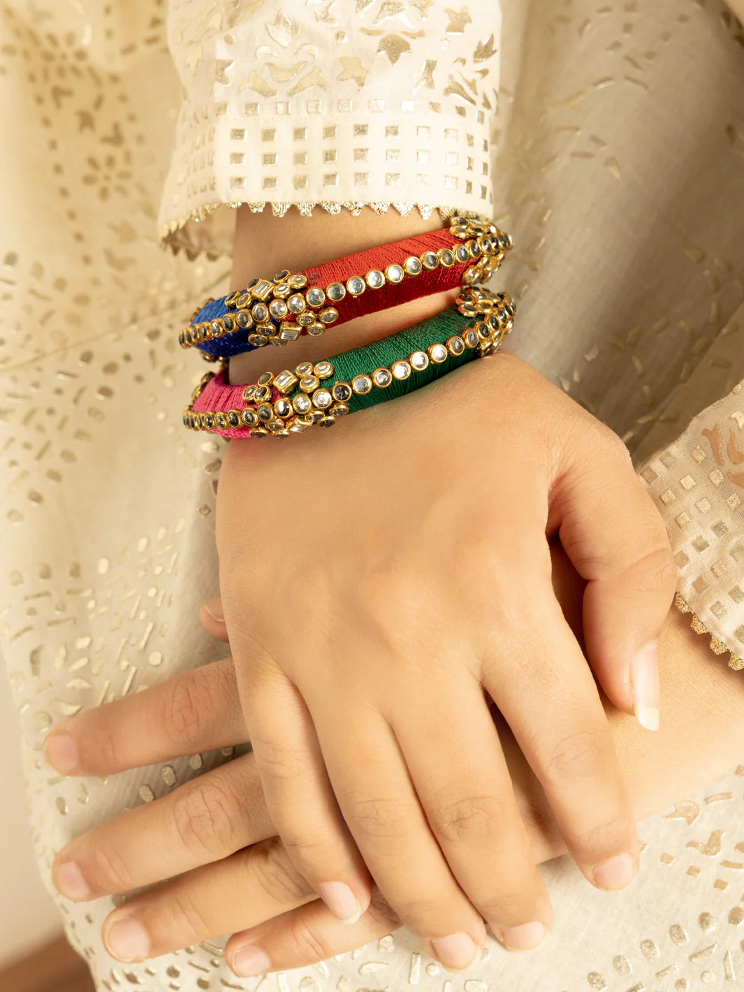 Multicolor Bangles - AL-BG-1040 - Image 2