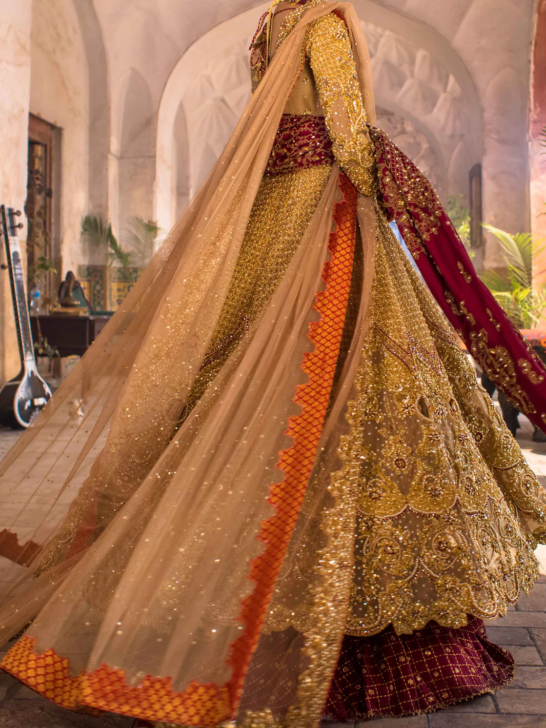 Bridal Dress - AL-BRD-006 - Image 3