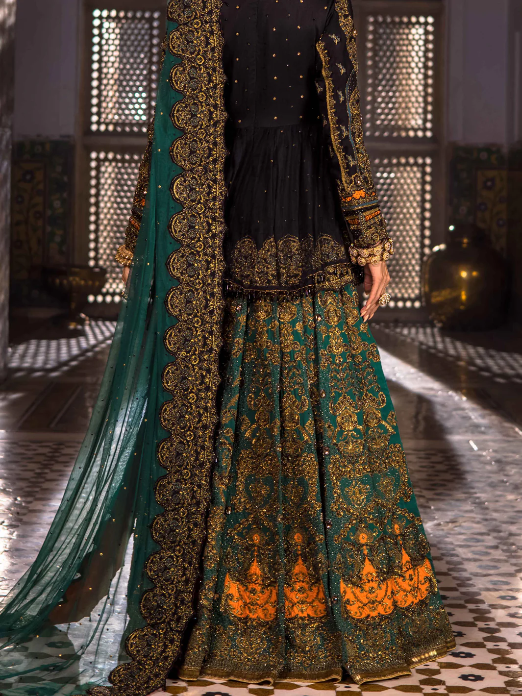 Bridal Dress - AL-BRD-007 - Image 3