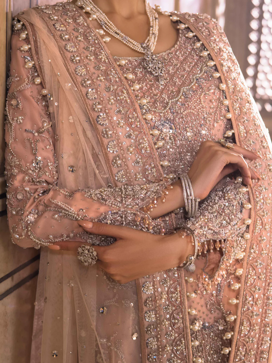 Bridal Dress - AL-BRD-008 - Image 3