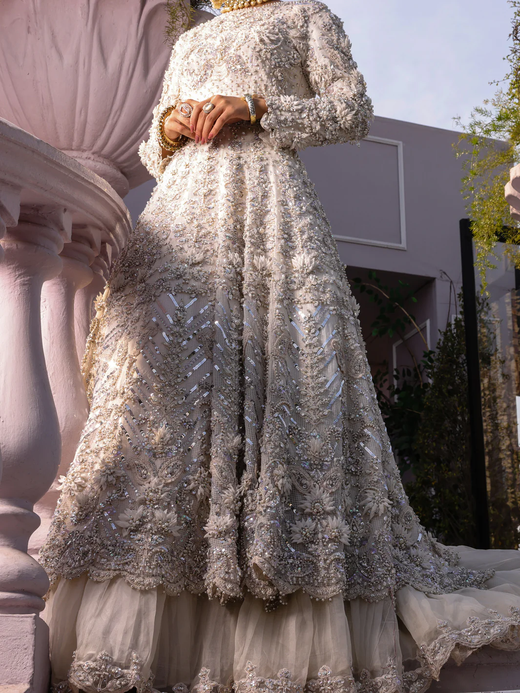 Bridal Dress - AL-BRD-013 - Image 3