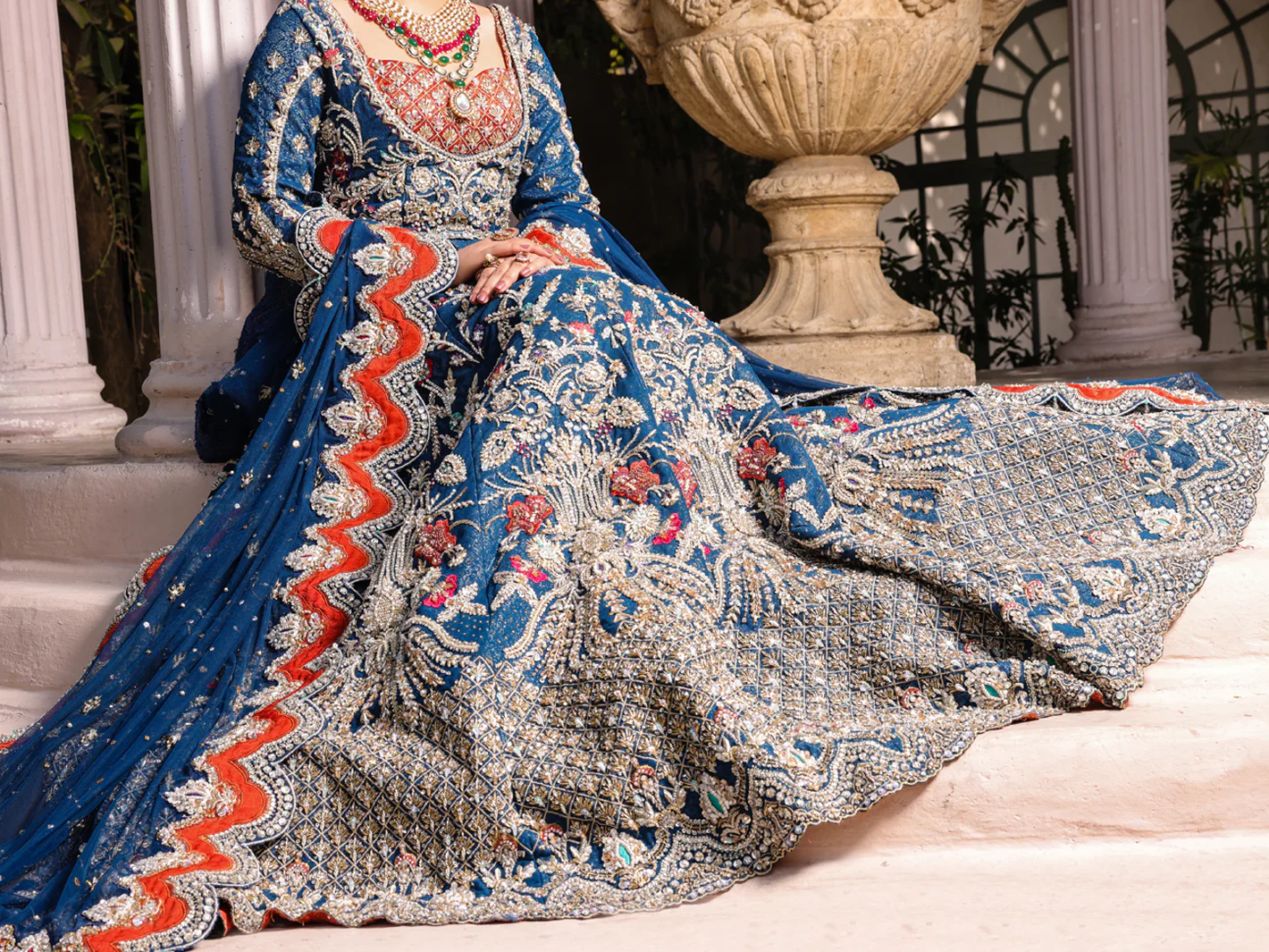 Bridal Dress - AL-BRD-014 - Image 4