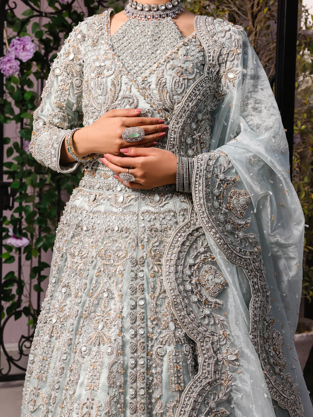 Bridal Dress - AL-BRD-015 - Image 3