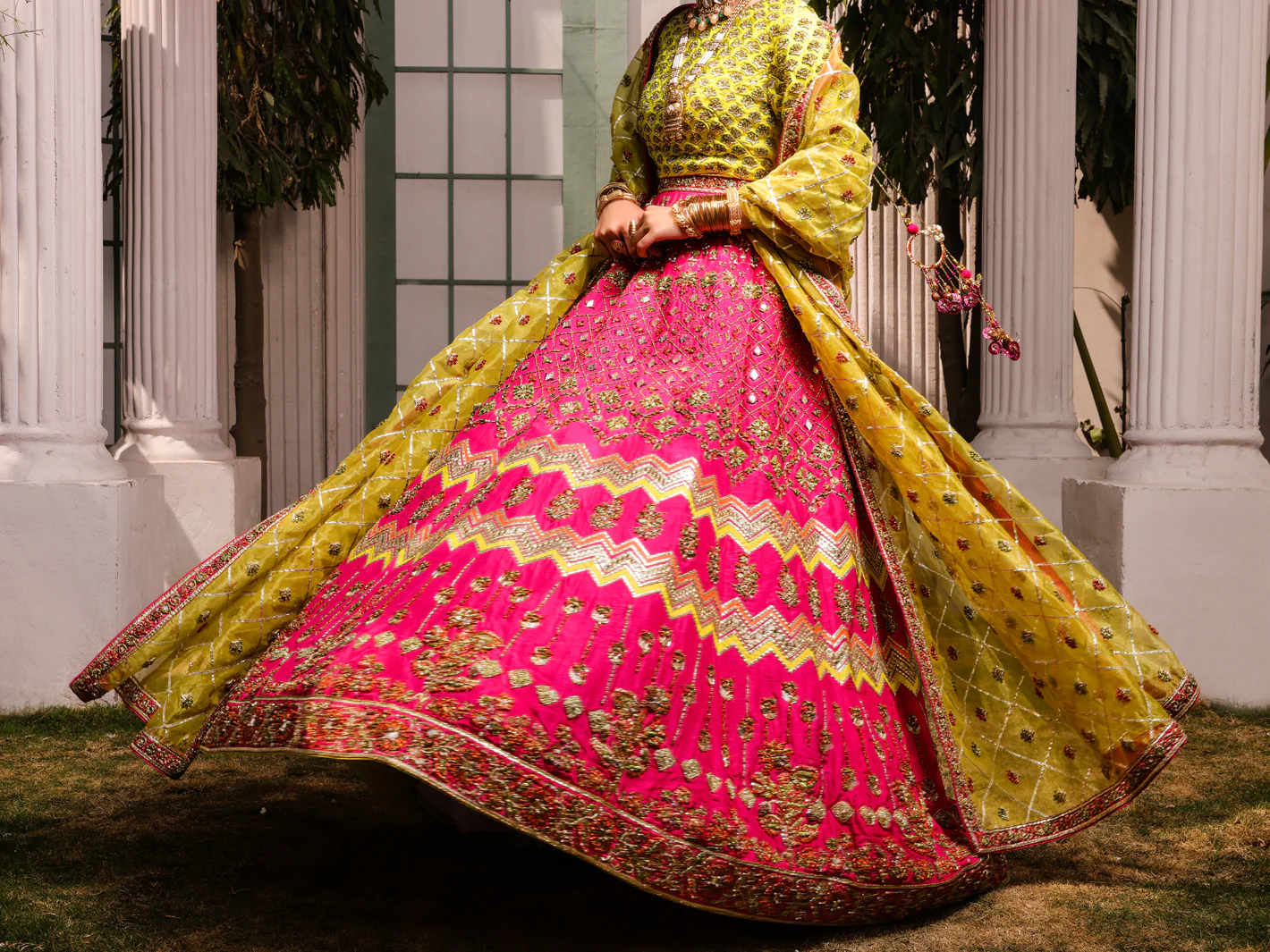 Bridal Dress - AL-BRD-019 - Image 4