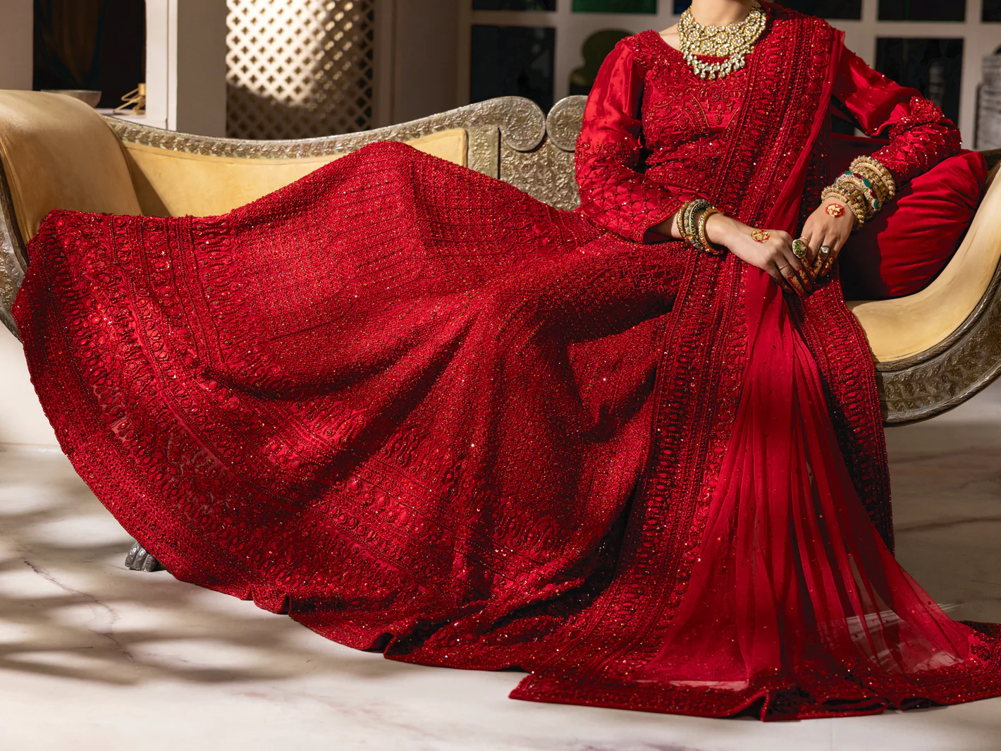 Bridal Dress - AL-BRD-028 - Image 6