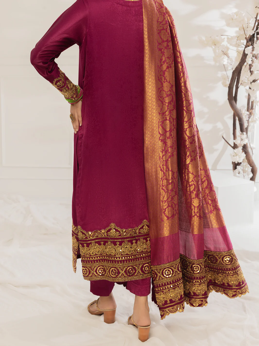 Bridal Dress - AL-BRD-044 - Image 2