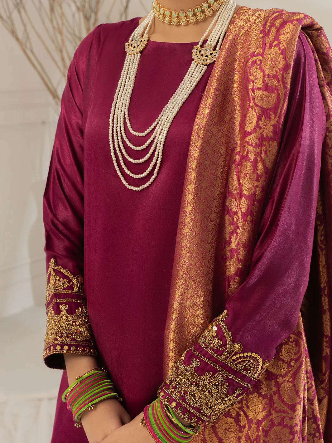 Bridal Dress - AL-BRD-044 - Image 4