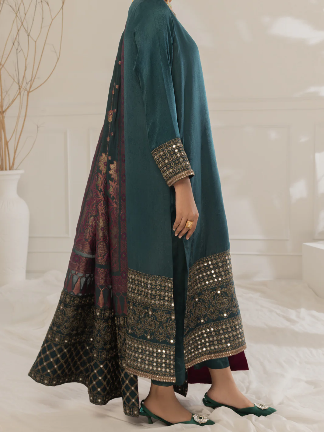 Bridal Dress - AL-BRD-045 - Image 2