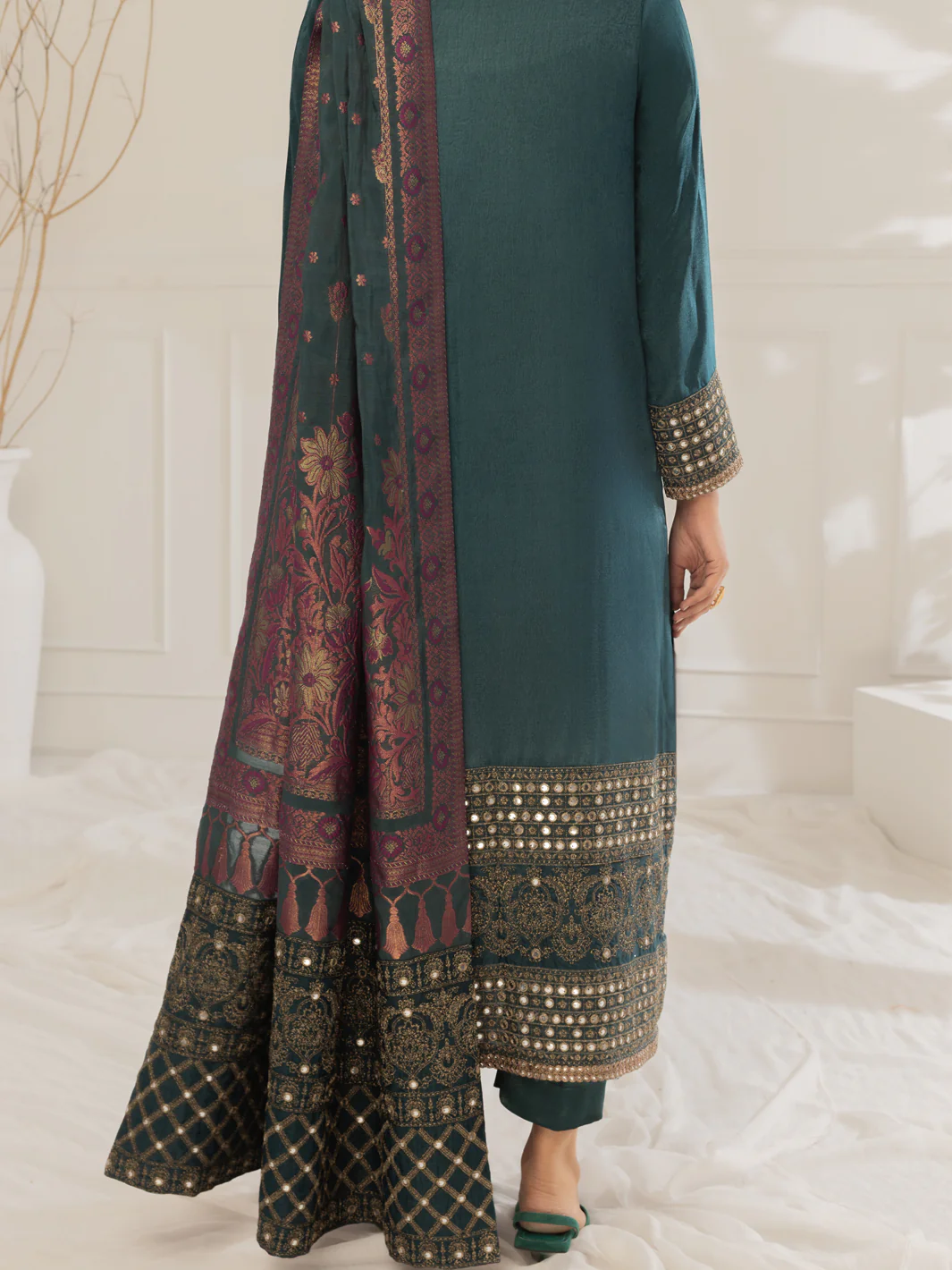 Bridal Dress - AL-BRD-045 - Image 3