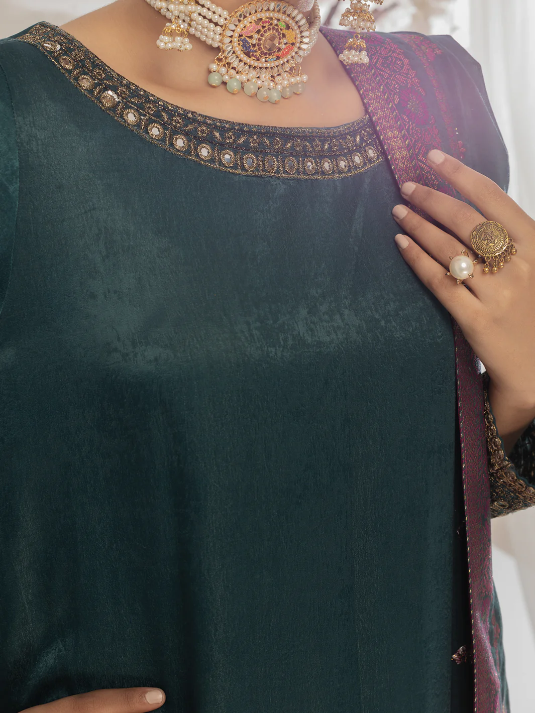 Bridal Dress - AL-BRD-045 - Image 4