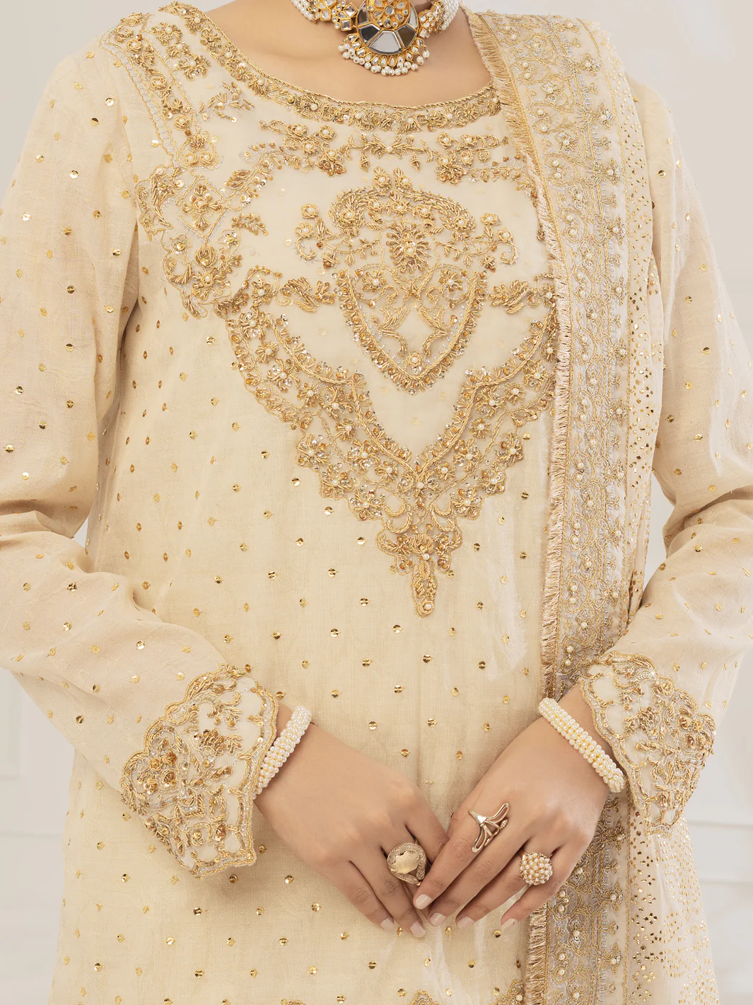 Bridal Dress - AL-BRD-051 - Image 3