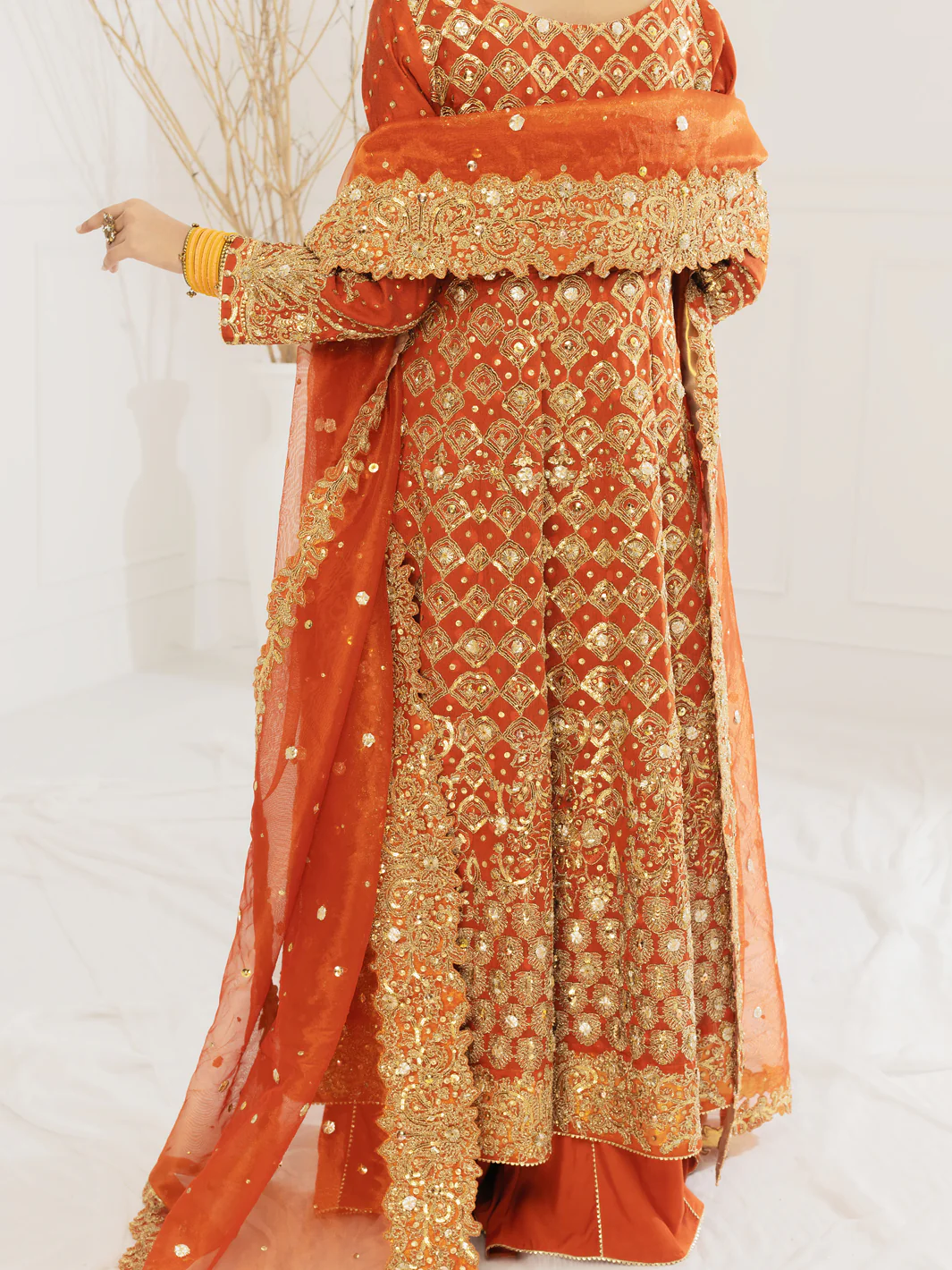 Bridal Dress - AL-BRD-054 - Image 3
