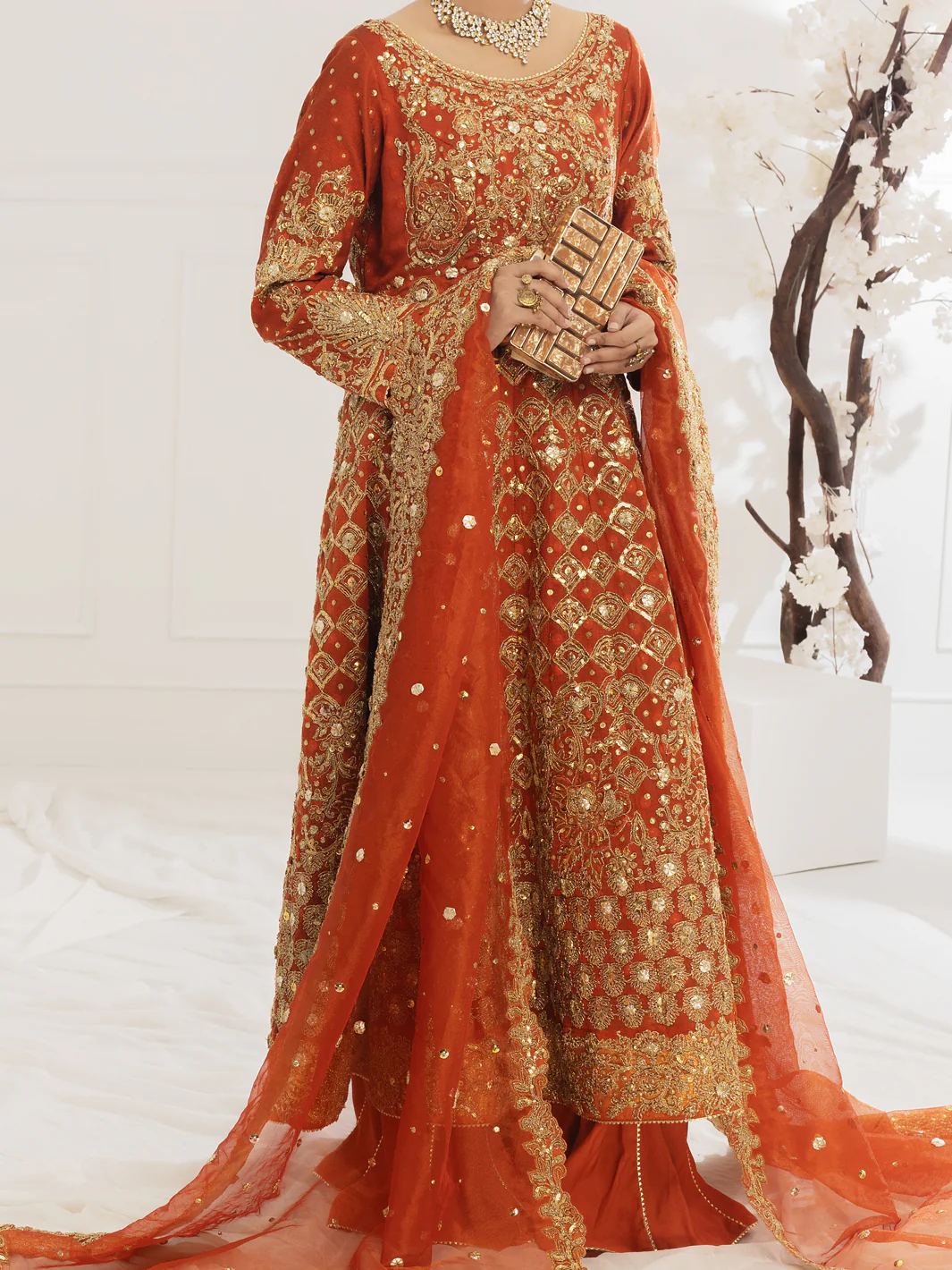 Bridal Dress - AL-BRD-054 - Image 4
