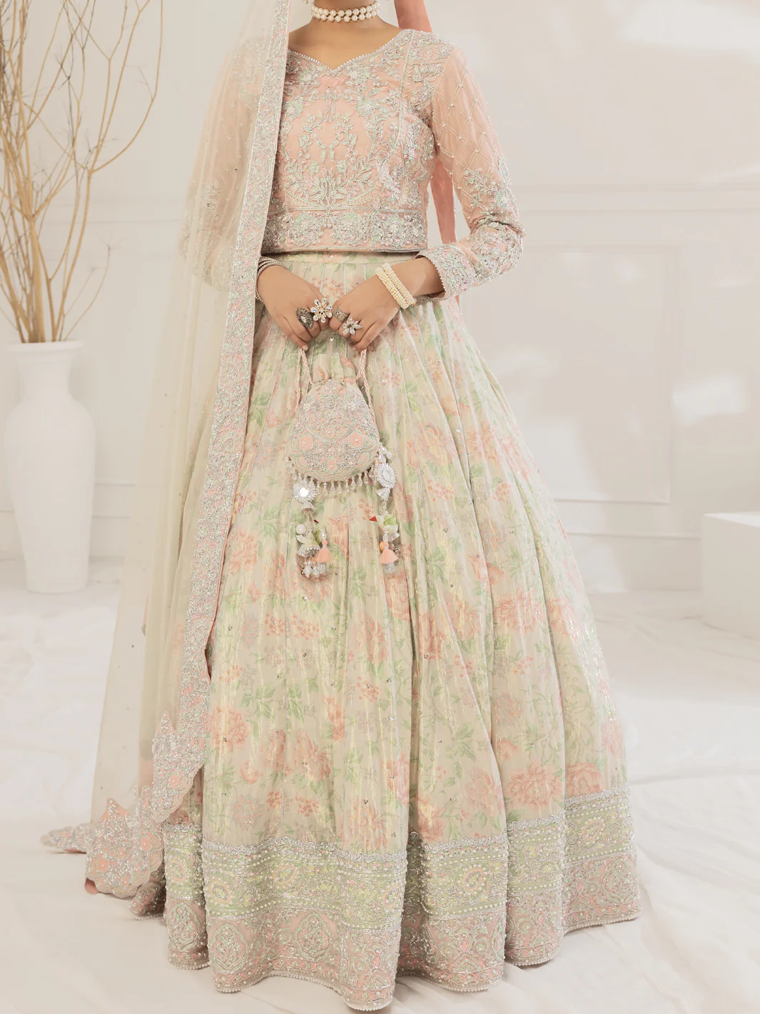 Bridal Dress - AL-BRD-057 - Image 3