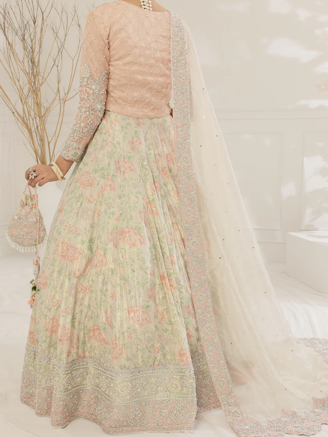 Bridal Dress - AL-BRD-057 - Image 4