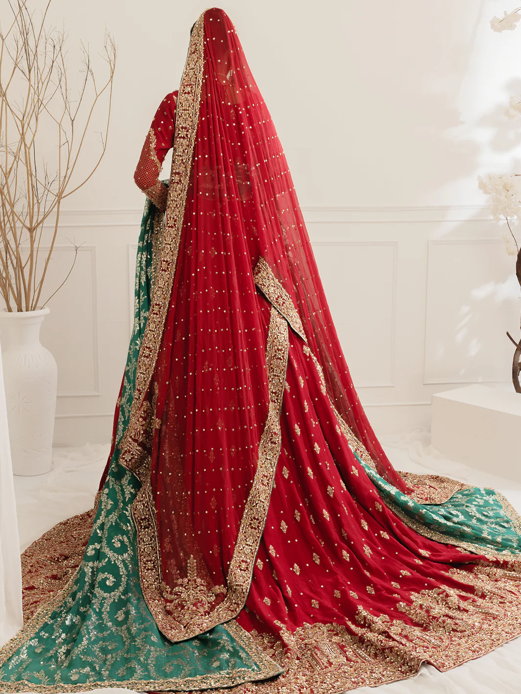 Bridal Dress - AL-BRD-059 - Image 2