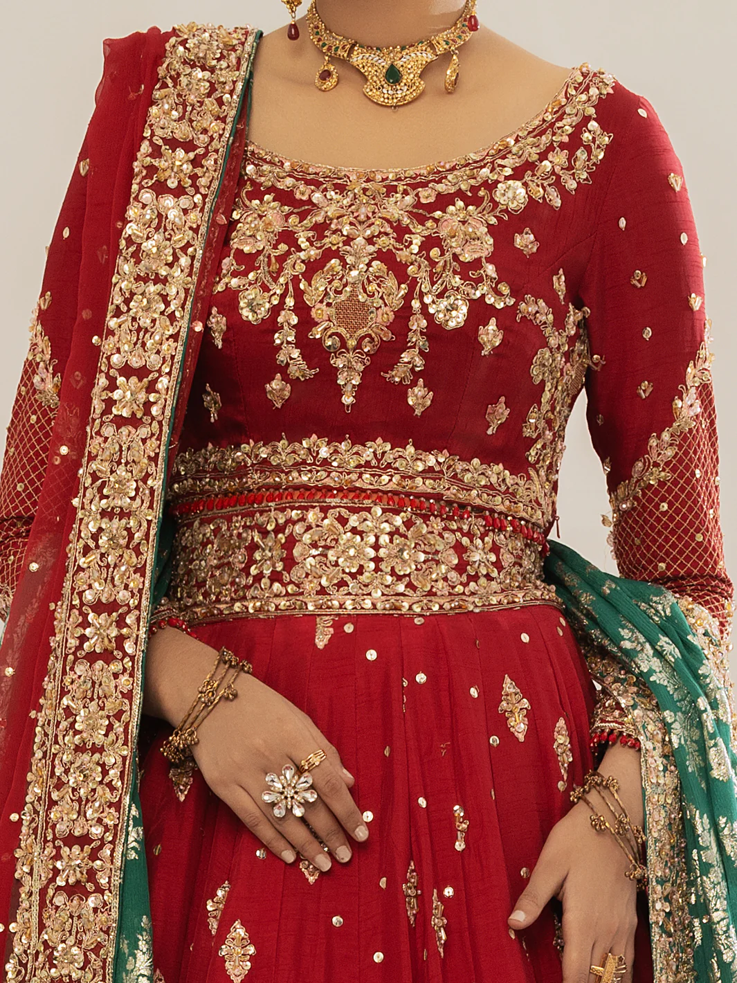 Bridal Dress - AL-BRD-059 - Image 4