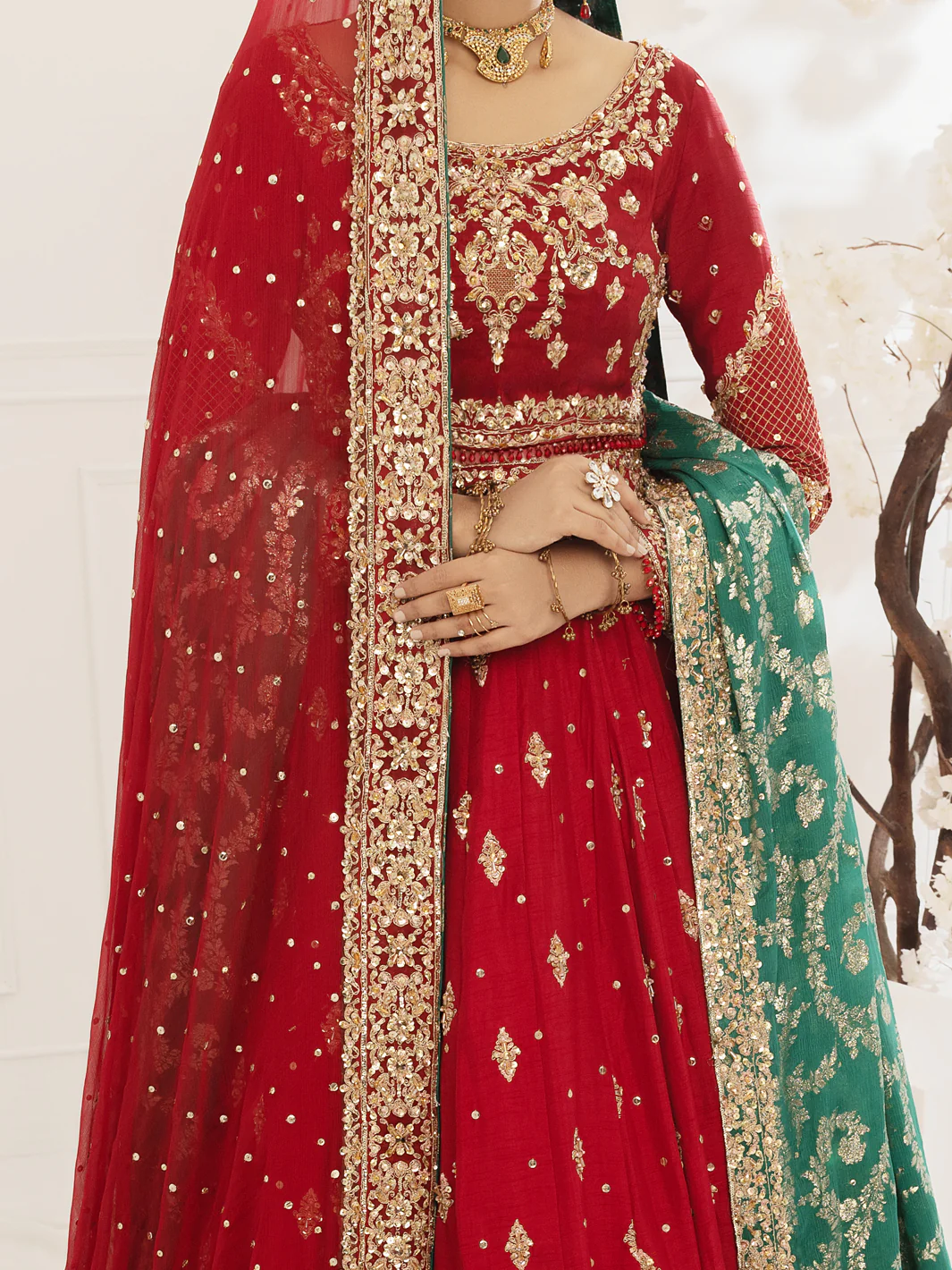 Bridal Dress - AL-BRD-059 - Image 5