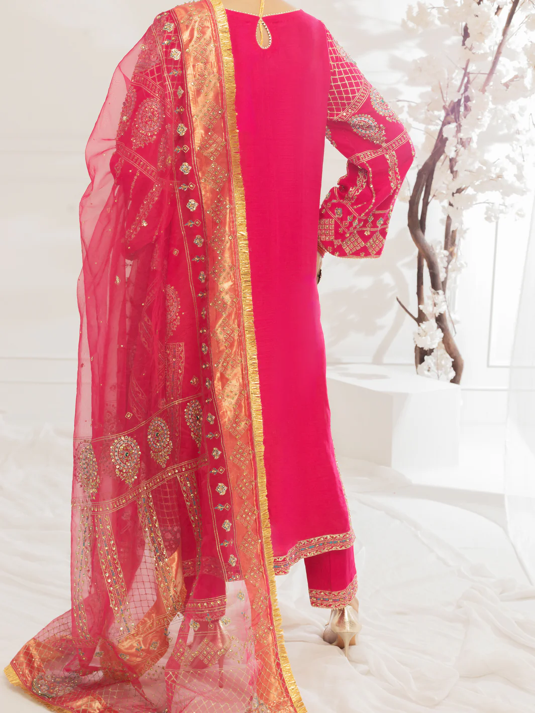 Bridal Dress - AL-BRD-074 - Image 2