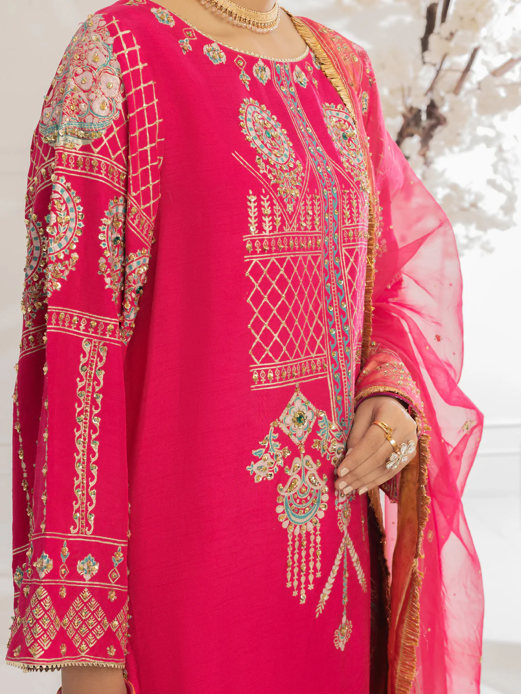 Bridal Dress - AL-BRD-074 - Image 5