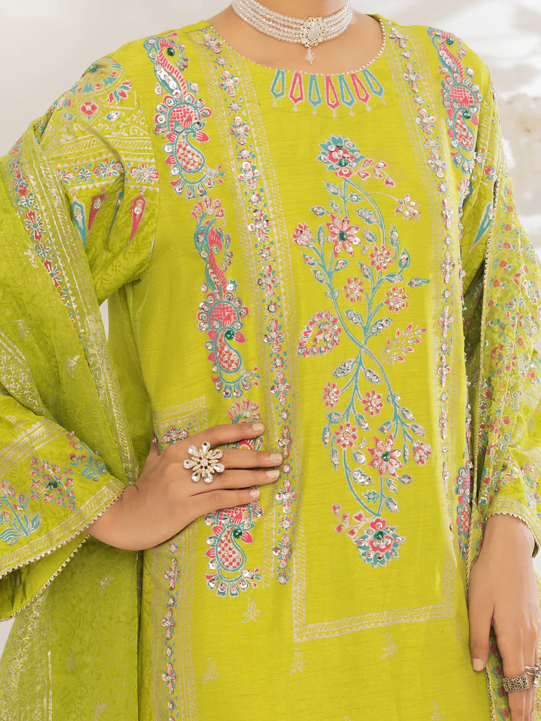 Bridal Dress - AL-BRD-075 - Image 3