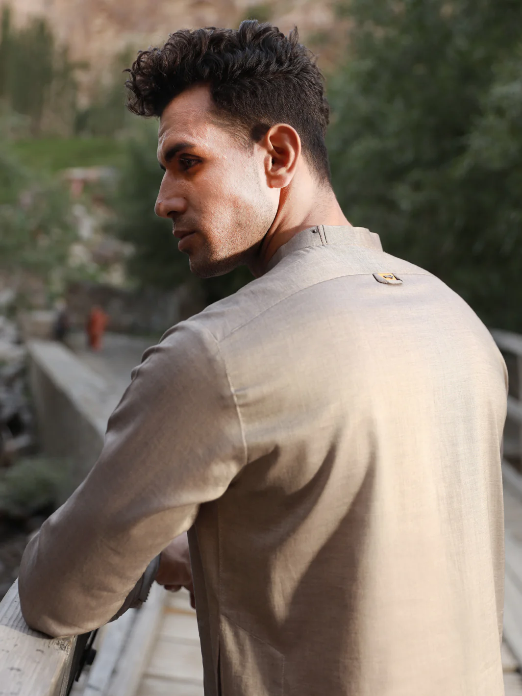 Olive Kurta - AL-K-1026 - Image 3