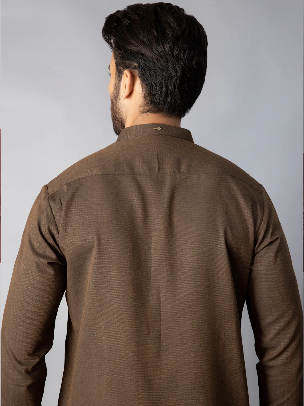 Brown Kurta - AL-K-1085C - Image 4