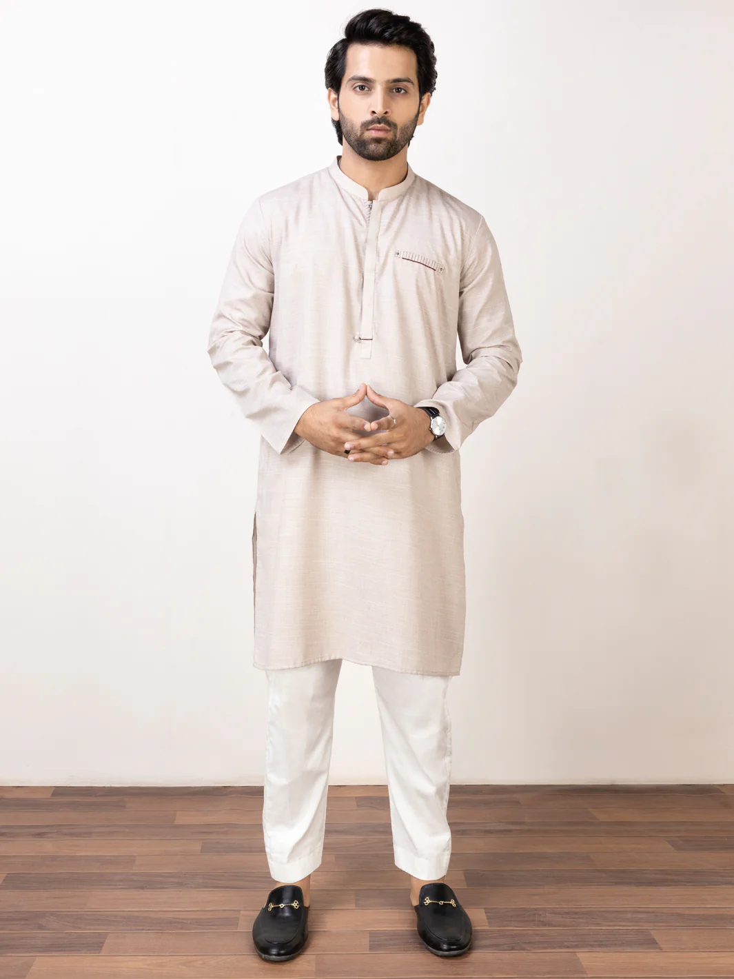Fawn Kurta - AL-K-1113A