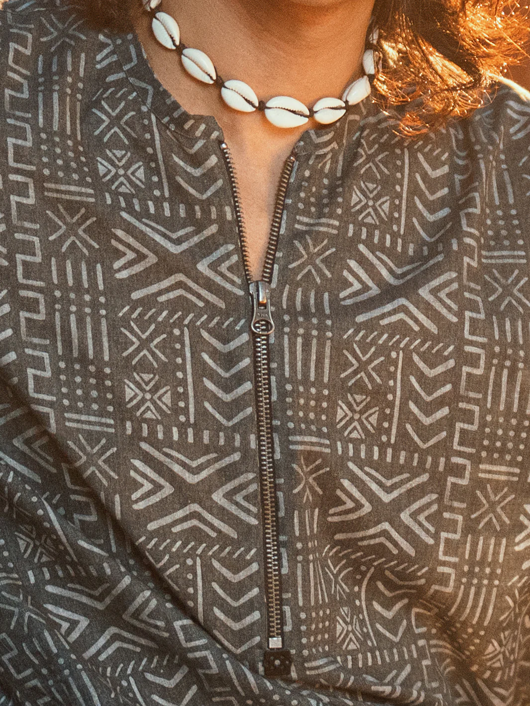 Grey Cotton Plain Kurta - AL-K-1192 - Image 6