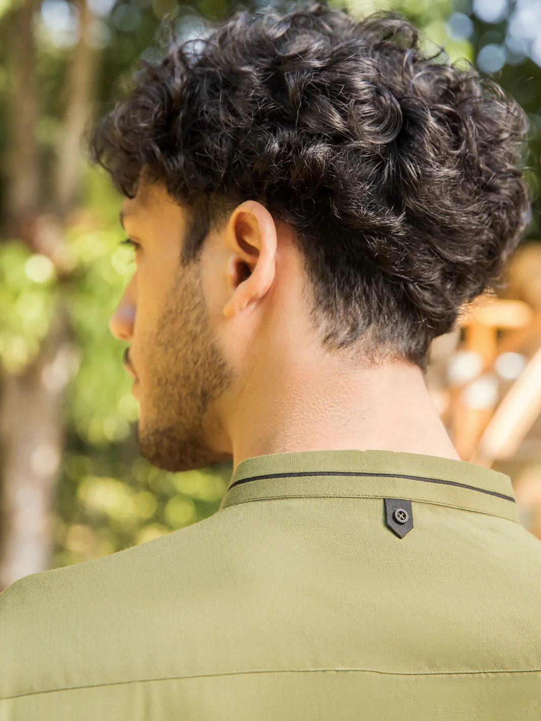 Green Kurta - AL-K-957 - Image 4