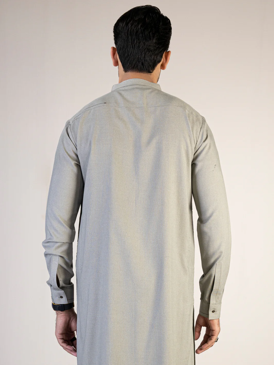 Light Green Kameez Shalwar - AL-KS-2854 - Image 3
