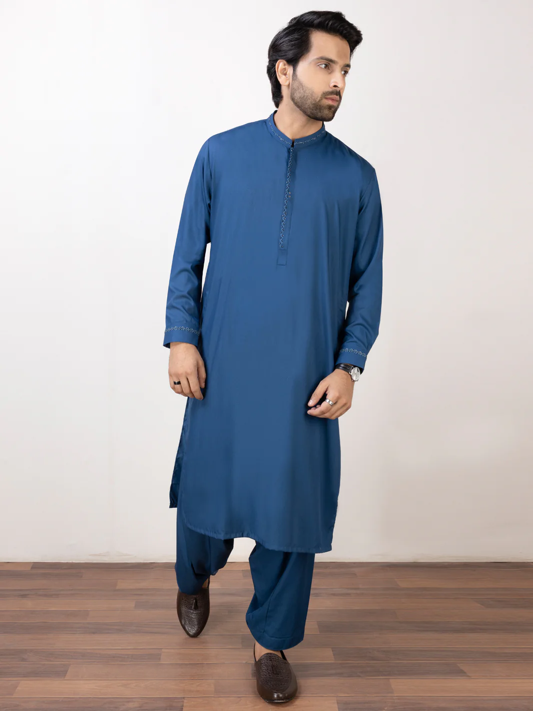 Blue Kameez Shalwar - AL-KS-2891