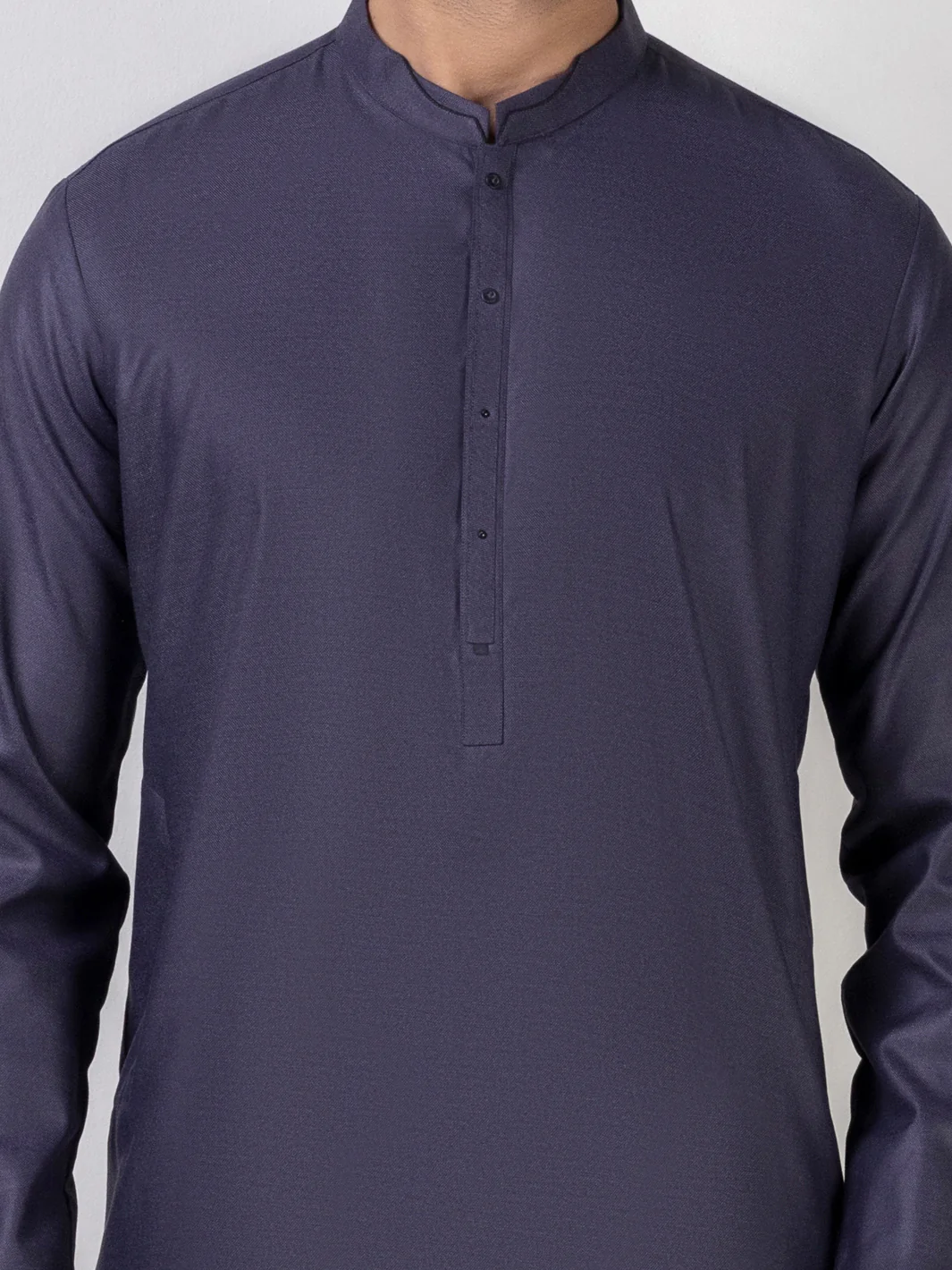 Purple Blended Kurta Trouser - AL-KT-3017B - Image 2