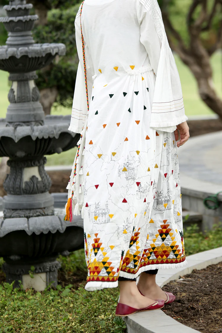 White Tunic - AL-LK-634 - Image 2