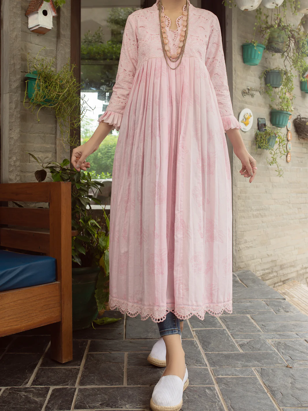 Pink Tunic - AL-LK-838 - Image 5