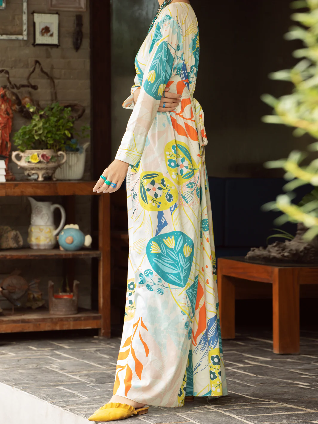 Multicolor Cambric Tunic - AL-LK-841 - Image 5