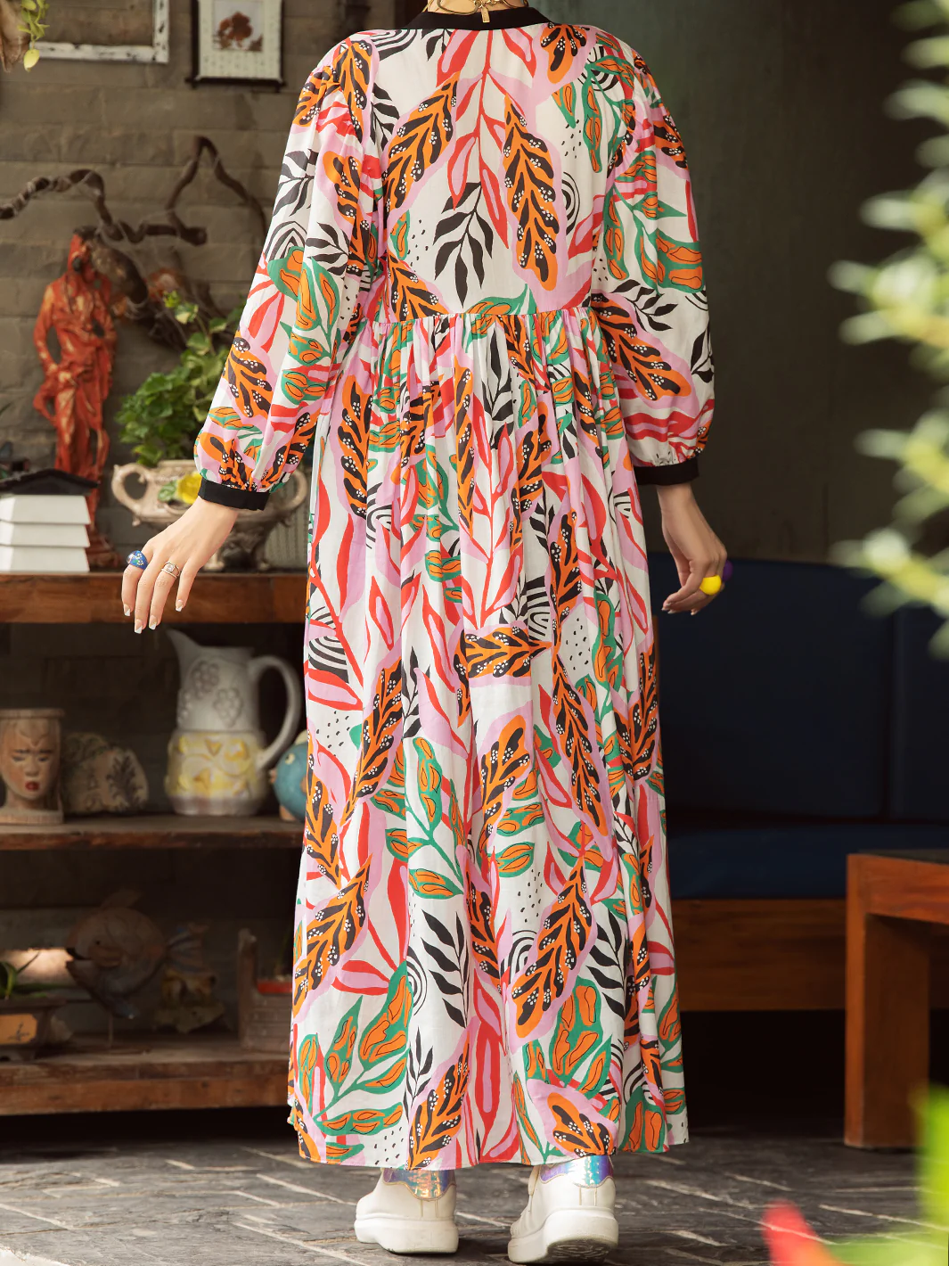 Multicolor Cambric Tunic - AL-LK-842 - Image 2