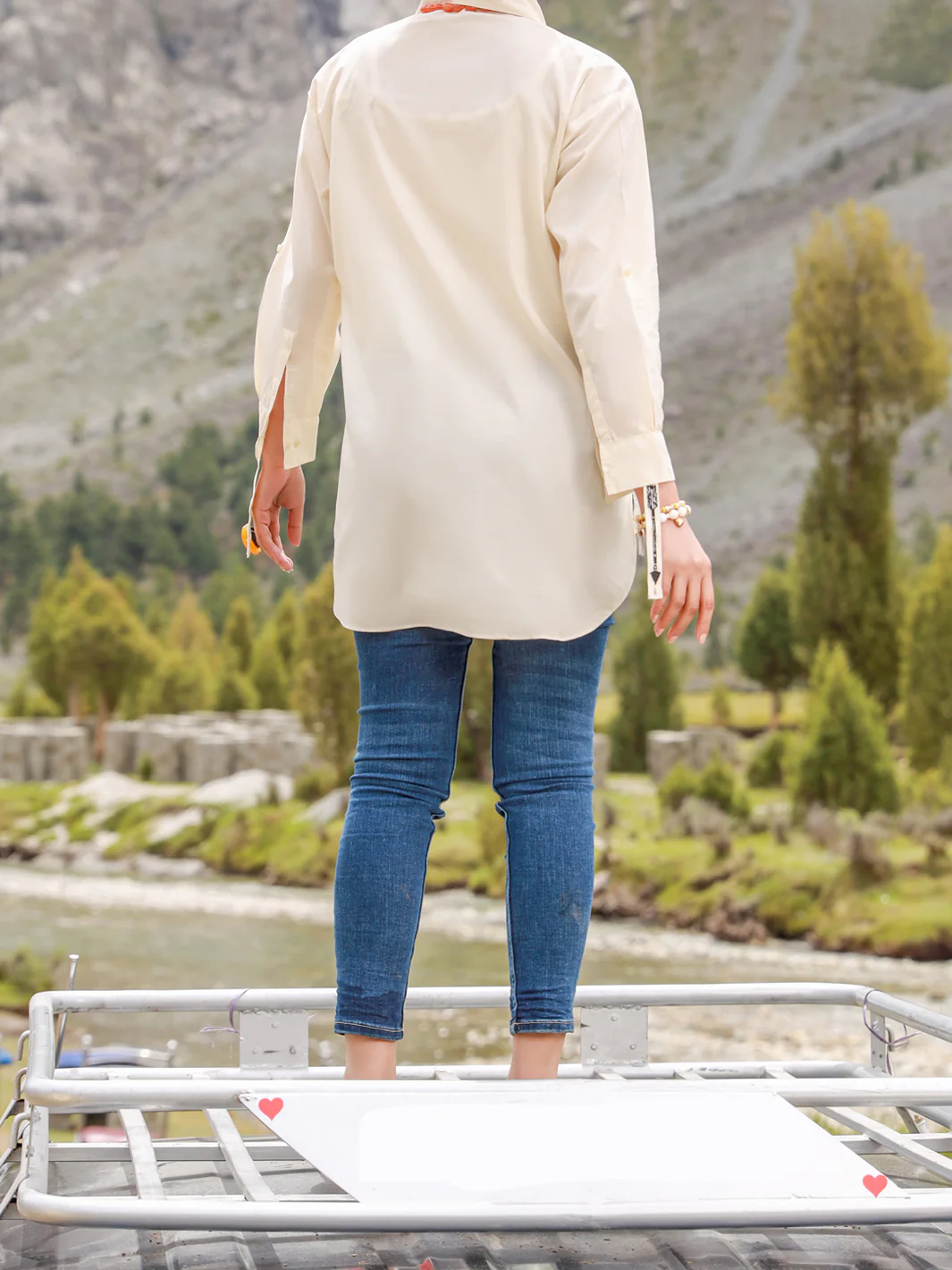 Cream Cambric Tunic - AL-LK-851 - Image 2