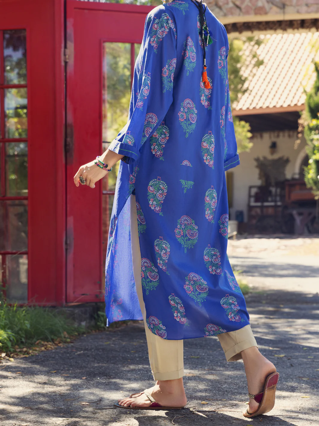 Blue Kurti - AL-LK-866 - Image 2