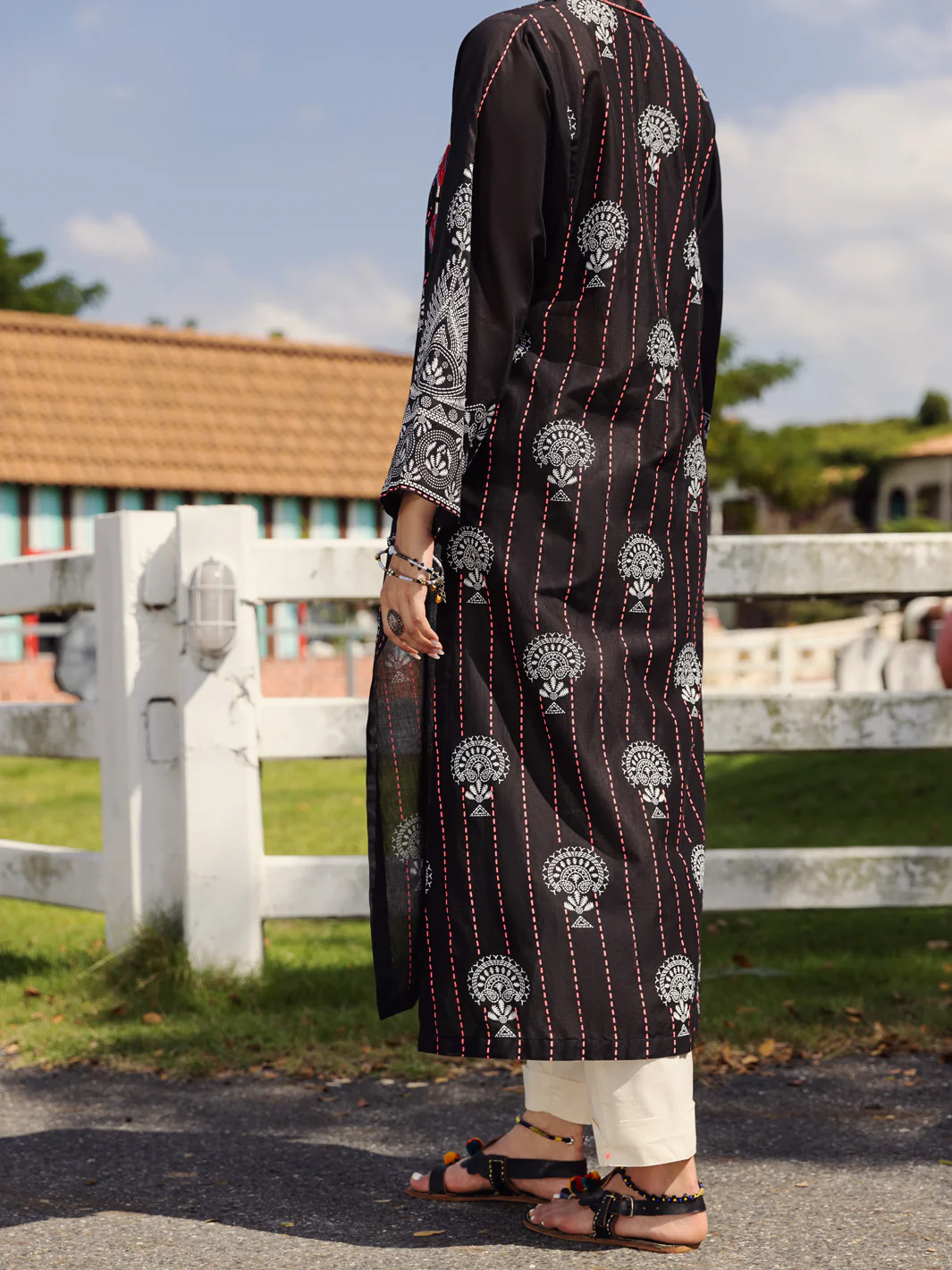 Black Kurti - AL-LK-868 - Image 2