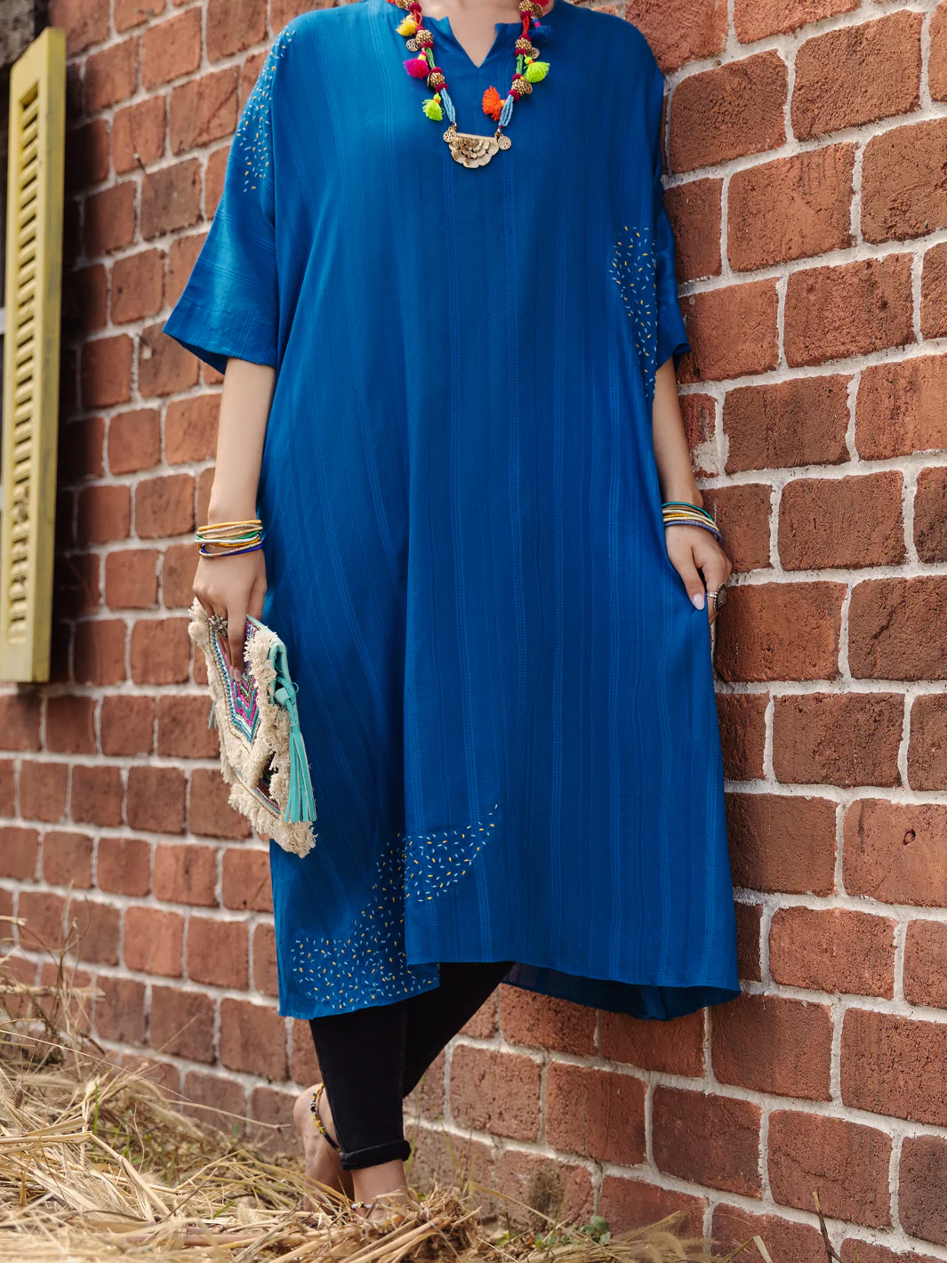 Blue Kurti - AL-LK-875