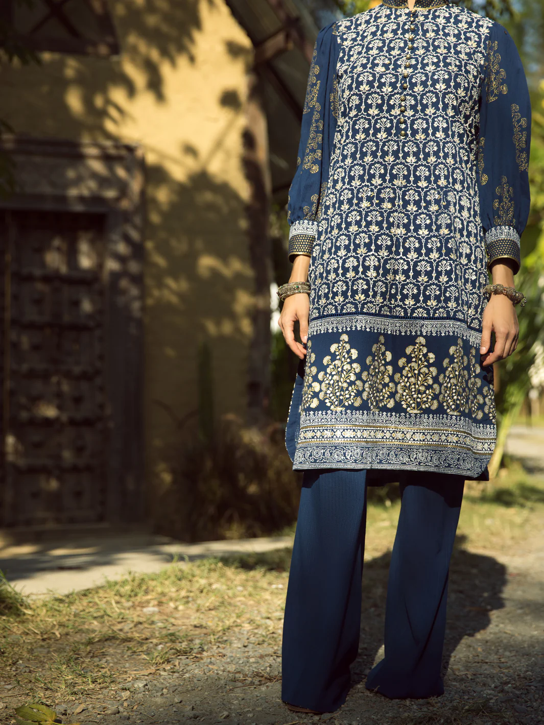 Blue Kurti - AL-LK-880
